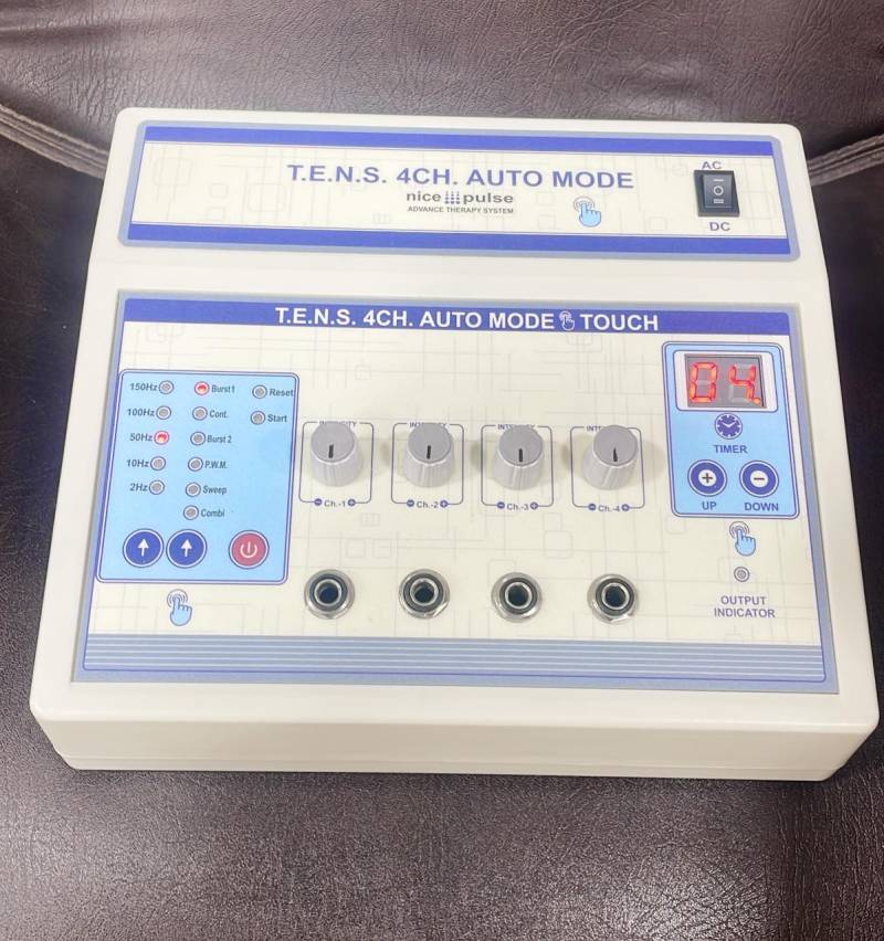 TENS 4 Channel Auto Mode Touch Therapy Machine