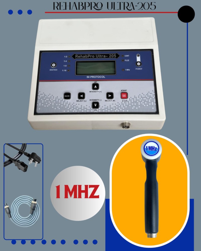 RehabPro Ultra 205 Ultrasonic Therapy Unit (1 MHz)